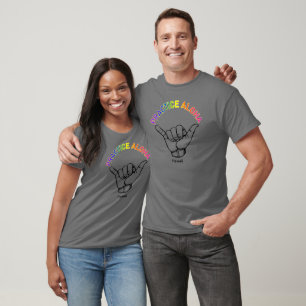 Hawaii Practice Aloha Shaka (Hang loose) T-Shirt