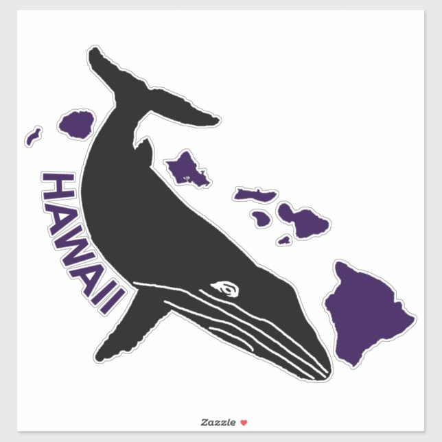 Hawaii Purple Islands Humpback (Sheet)