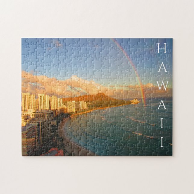 hawaii rainbow jigsaw puzzle (Horizontal)
