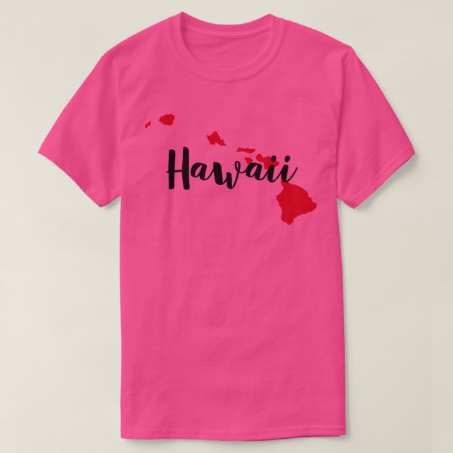 Hawaii Script TShirt (Design Front)
