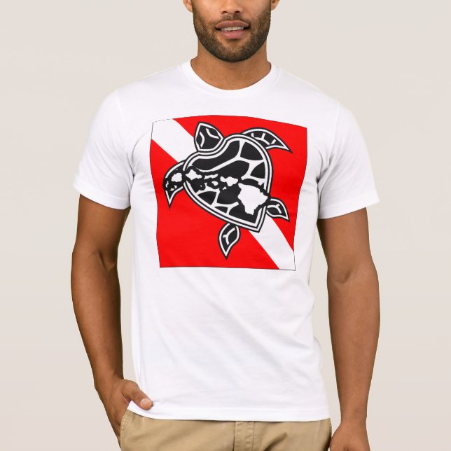 Hawaii Scuba Diving T-Shirt (Front)