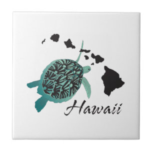 Hawaii Sea Turtle Tile