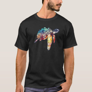 Hawaii Sea Turtles Hawaiian For Men And Women T-Shirt