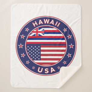 Hawaii Sherpa Blanket