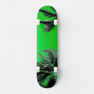 Hawaii skateboard, green skateboard