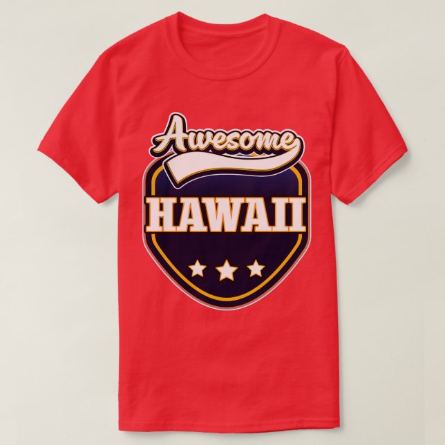 Hawaii Sports T-Shirt (Design Front)