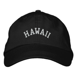 Hawaii State Embroidered Embroidered Hat