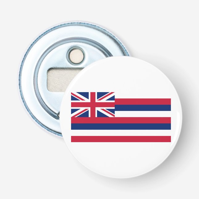 Hawaii State Flag Bottle Opener (Front)