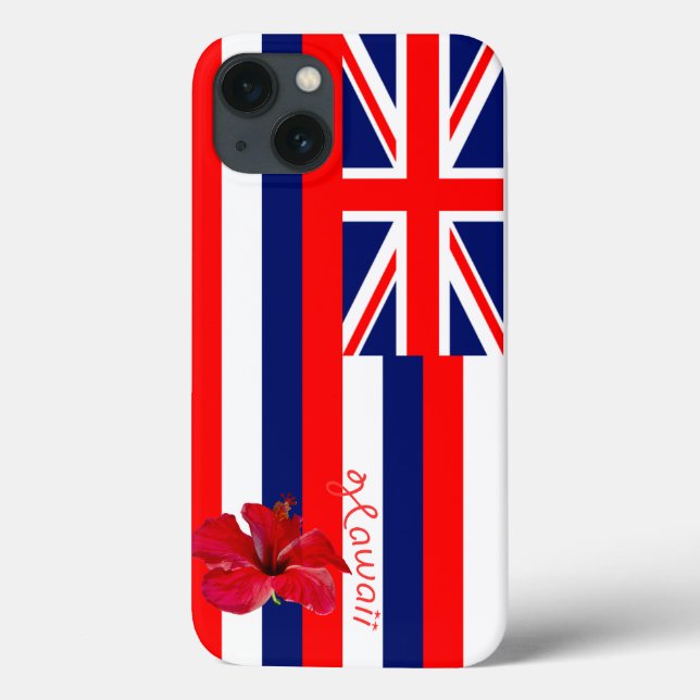 Hawaii State Flag Case-Mate iPhone Case (Back)