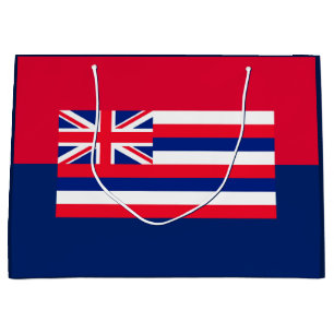 Hawaii State Flag Design Large Gift Bag