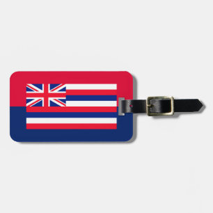Hawaii State Flag Design Luggage Tag