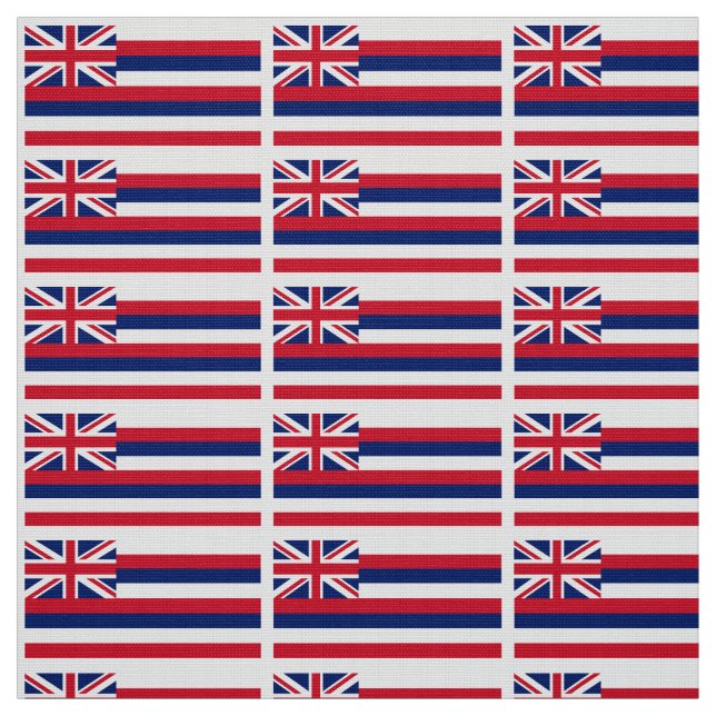 Hawaii State Flag Fabric (Swatch)