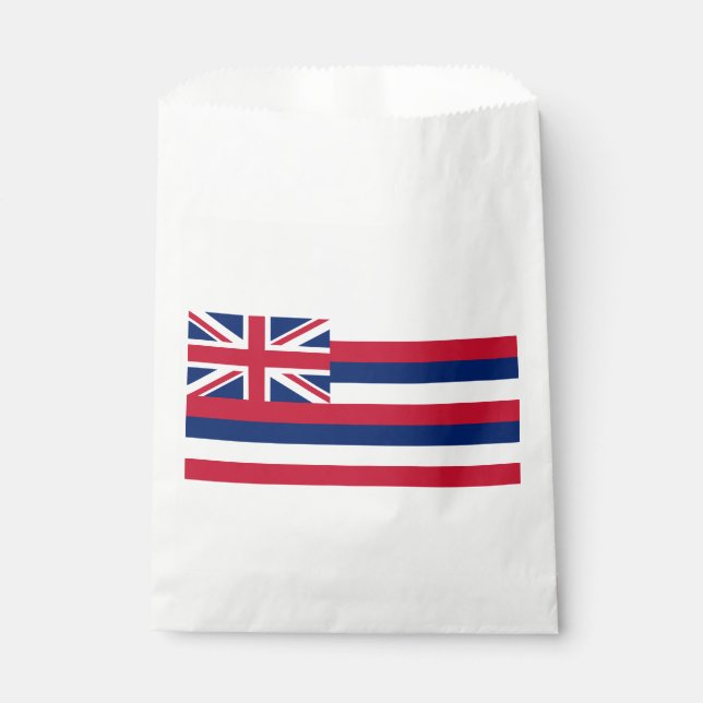 Hawaii State Flag Favour Bags (Front)