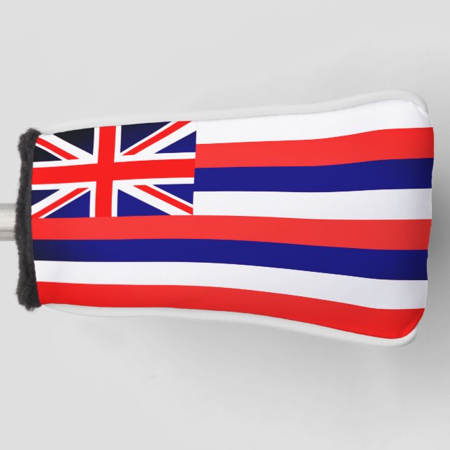Hawaii State Flag Golf Head Cover (Front)