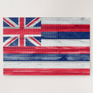 Hawaii State Flag Grunge Jigsaw Puzzle