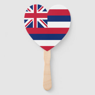 Hawaii State Flag Hand Fan