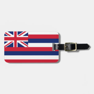 Hawaii State Flag Luggage Tag