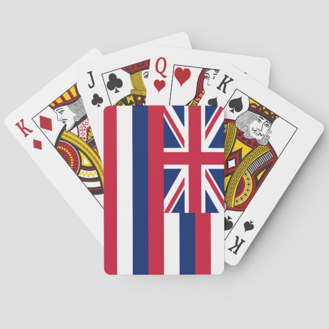 Hawaii State Flag Playing Cards (Back)