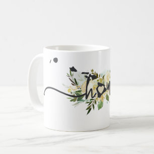 Hawaii State Personalised Your Home City Rustic Coffee Mug