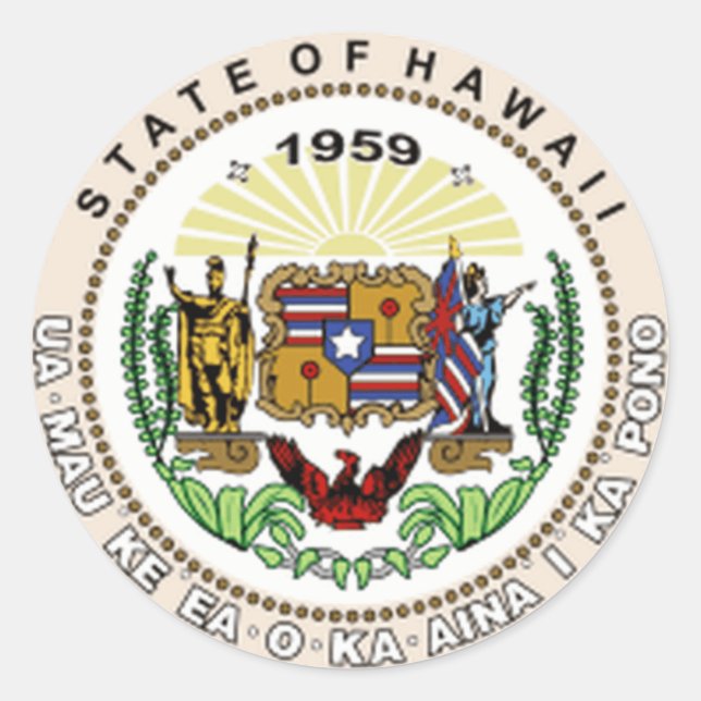 Hawaii State Seal (Front)