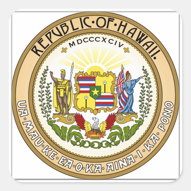 Hawaii State Seal (Front)