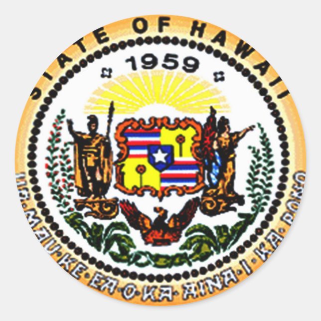 Hawaii state seal (Front)
