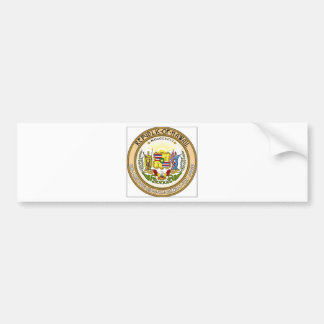 Hawaii State Seal Bumper Sticker
