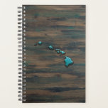 Hawaii State Shape Teal Planner<br><div class="desc">Hawaii State Shape Teal</div>