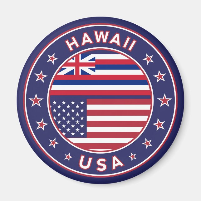 Hawaii sticker, Hawaii, USA Magnet (Front)