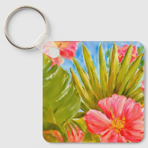 Hawaii style personalizable Keychain