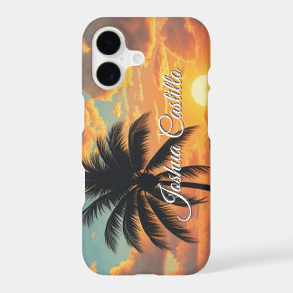 Hawaii Sunset Calligraphy Simple Professional Name