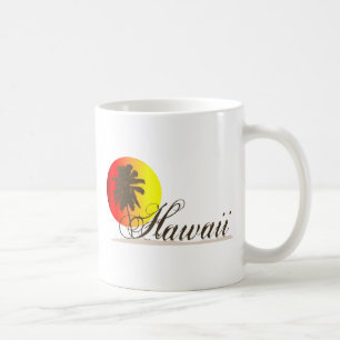 Hawaii Sunset Souvenir Coffee Mug