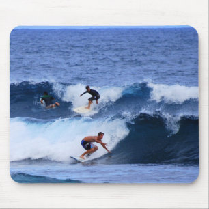 Hawaii Surfers Mouse Mat