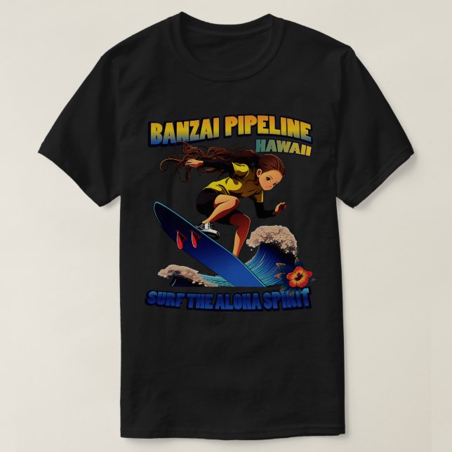 Hawaii Surfing 72804 TShirt (Design Front)