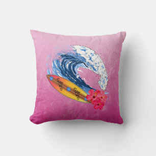 Hawaii Surfing Cushion