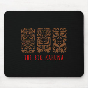 Hawaii Tiki Polynesian Big Kahuna Surfer Retro Haw Mouse Mat