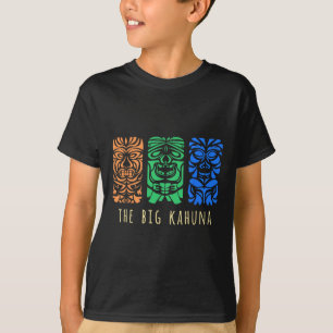 Hawaii Tiki Surfing Polynesian Big Kahuna Retro Hi T-Shirt