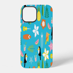 Hawaii Toucan Surf Vintage iPhone 12 Case