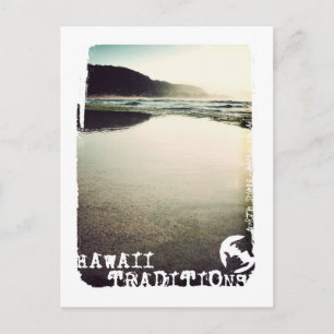 Hawaii Traditions, North Shore, Oahu Postcard