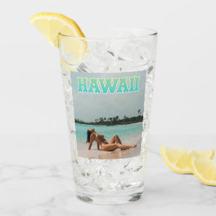 Hawaii Travel  Pint Glass
