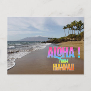  Hawaii  Travel Postcard 