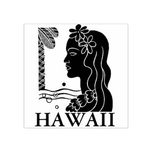 HAWAII  TRAVEL Rubber Stamp