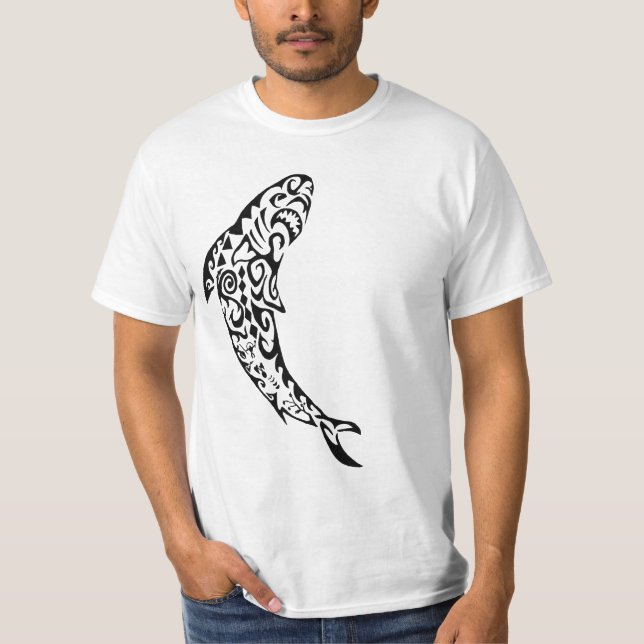 Hawaii Tribal Shark Shirt (Front)