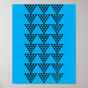 Hawaii Tribal Shark th Hawaiian lynesian Maori Poster