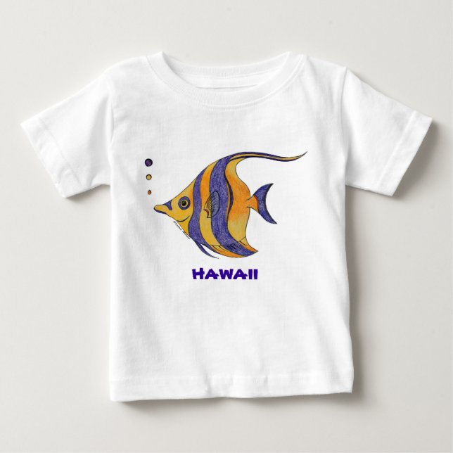 Hawaii Tropical Fish shirt (Front)