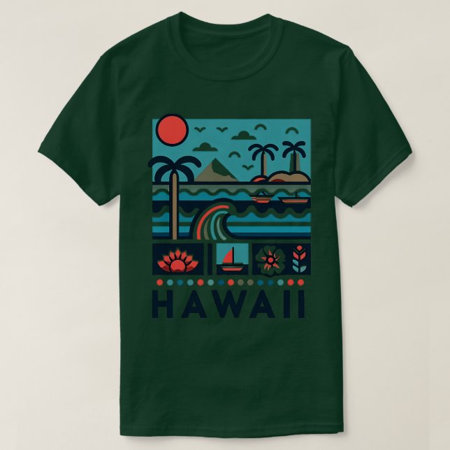 Hawaii TShirt 11 (Design Front)