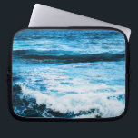 Hawaii turquoise ocean waves photo tropical modern laptop sleeve<br><div class="desc">Remember the fresh salt smell of the ocean air. Relax, breathe, and experience the dramatic turquoise waves of the Hawaiian Pacific with this stunning, vibrantly-coloured photography laptop sleeve. This laptop sleeve comes in three sizes: 15", 13", and 10”. Makes a great gift for someone special! You can easily personalise this...</div>