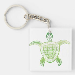 Hawaii Turtle Key Ring