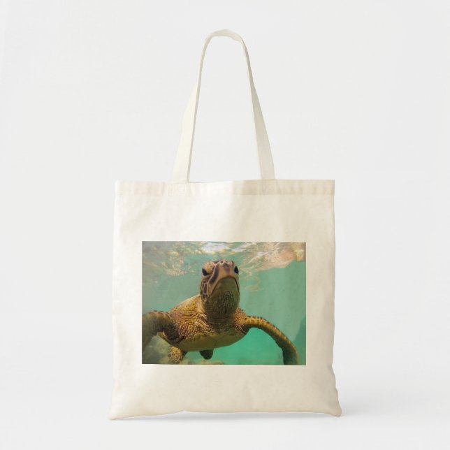 Hawaii Turtle Tote Bag (Front)