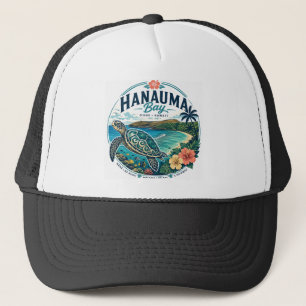 Hawaii Turtle Trucker Hat